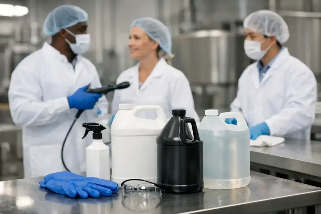 Choosing a Food Safe Industrial Disinfectant