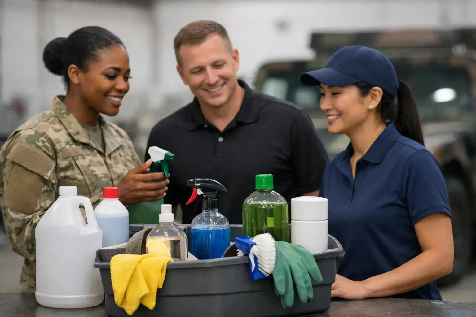 Choosing Military Base Cleaning Supplies