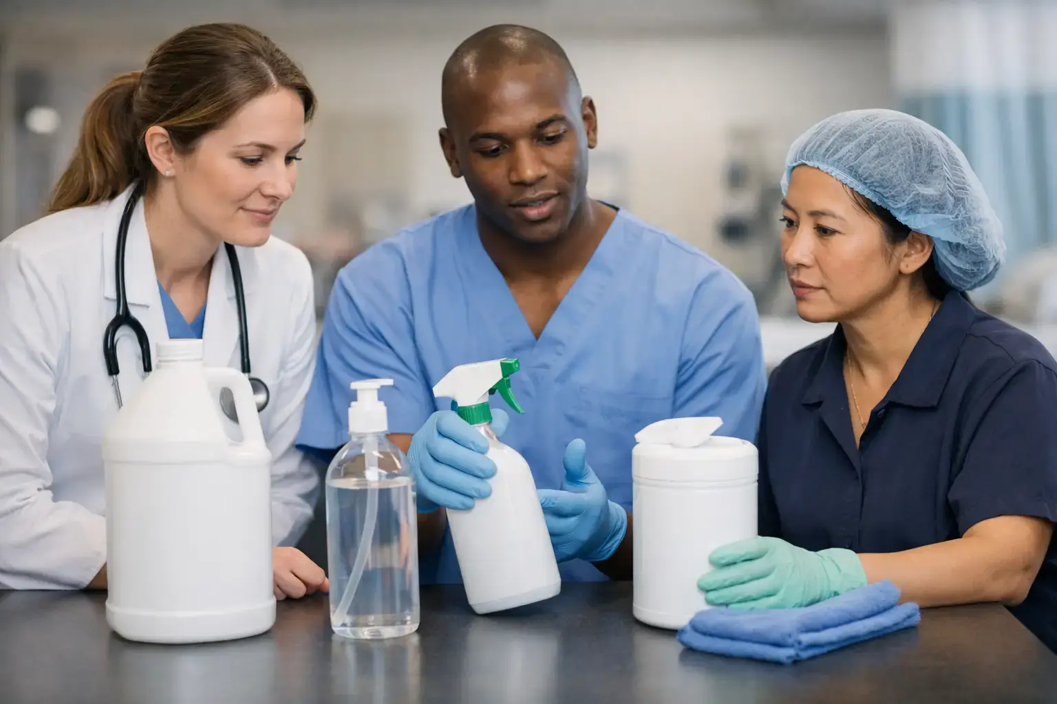 How to Choose Hospital Disinfectants