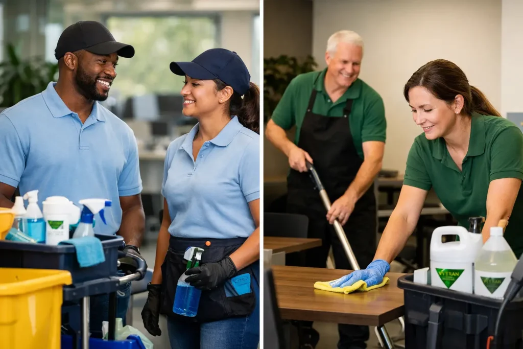 Contract Cleaning vs In House Sanitation
