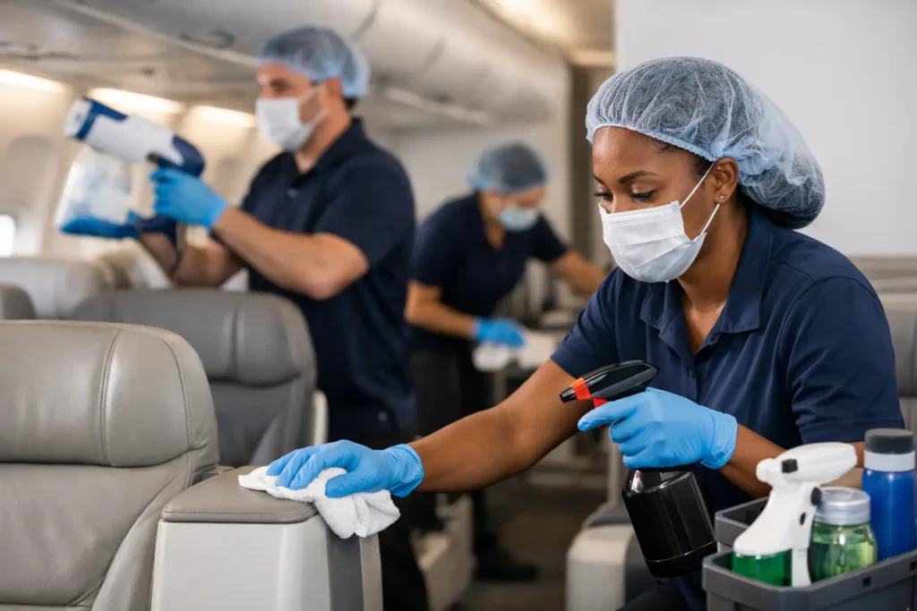 How to Clean Aircraft Interiors Safely