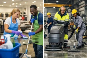 Retail Cleaners vs Industrial Cleaners
