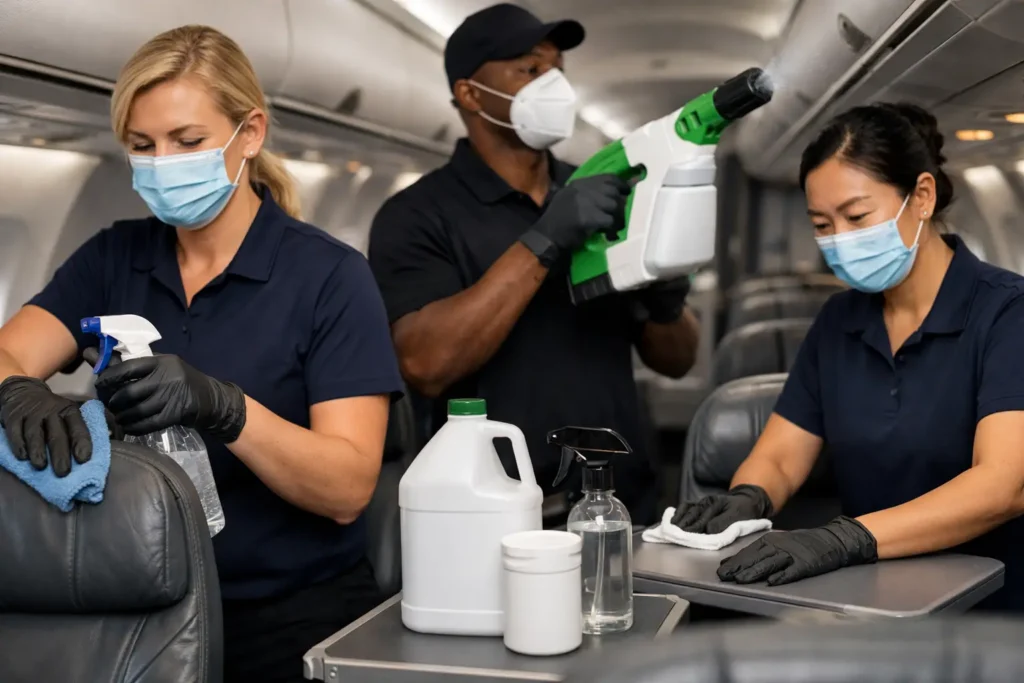 Best Aviation Cabin Disinfectant Options