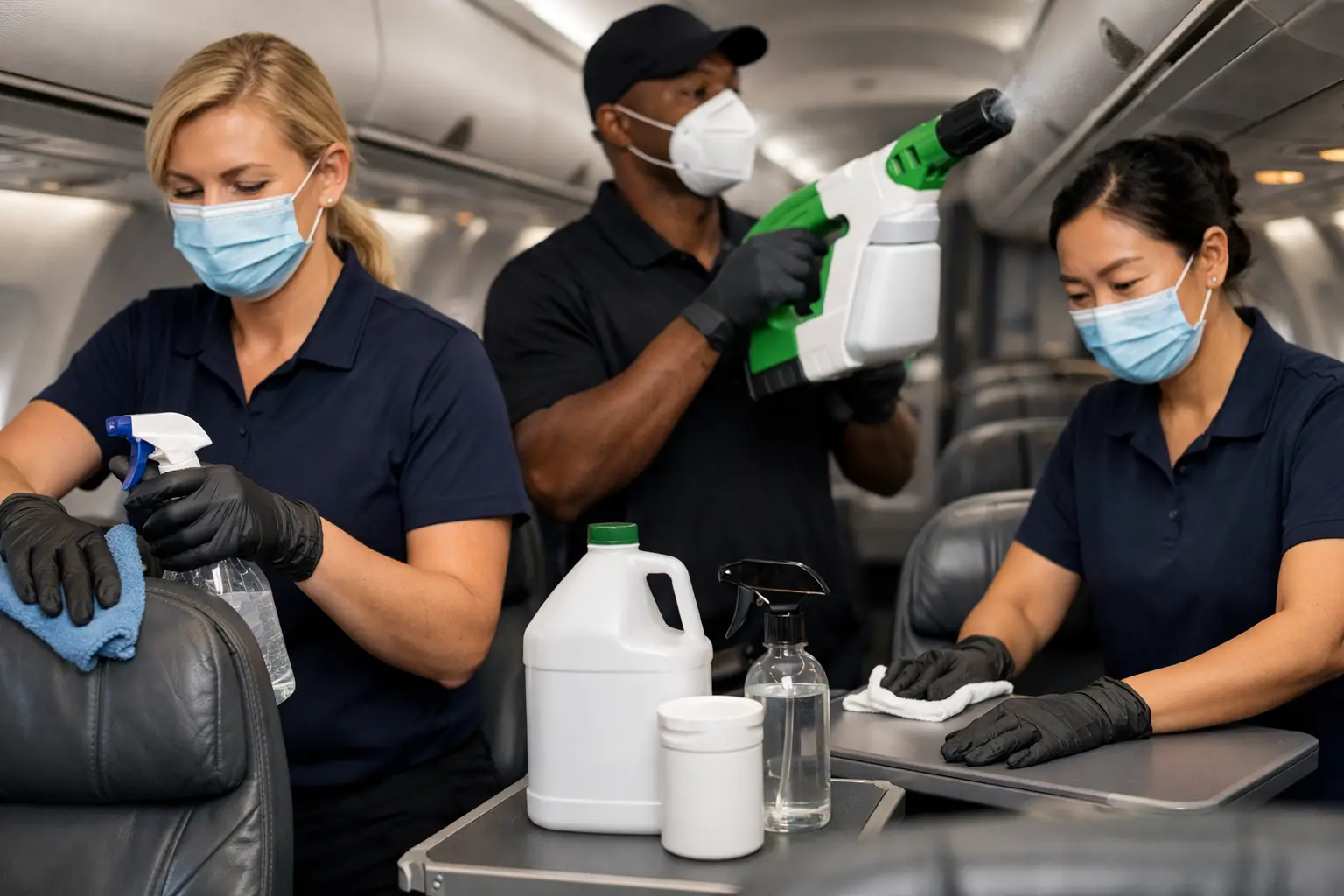 Best Aviation Cabin Disinfectant Options