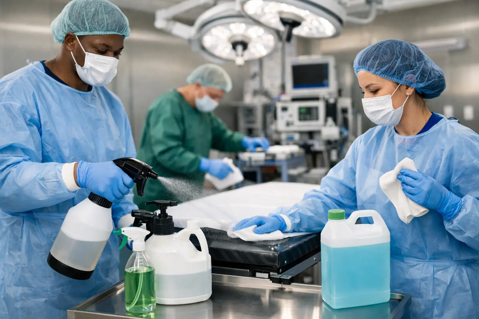 Healthcare Disinfectants for Critical Facilities