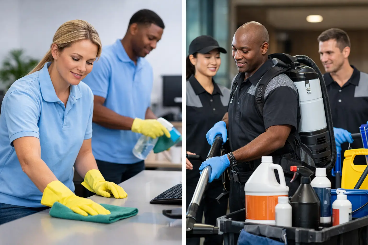 In House Cleaning Versus Outsourced Programs