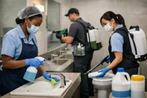 Restroom Disinfection Steps for Public Buildings