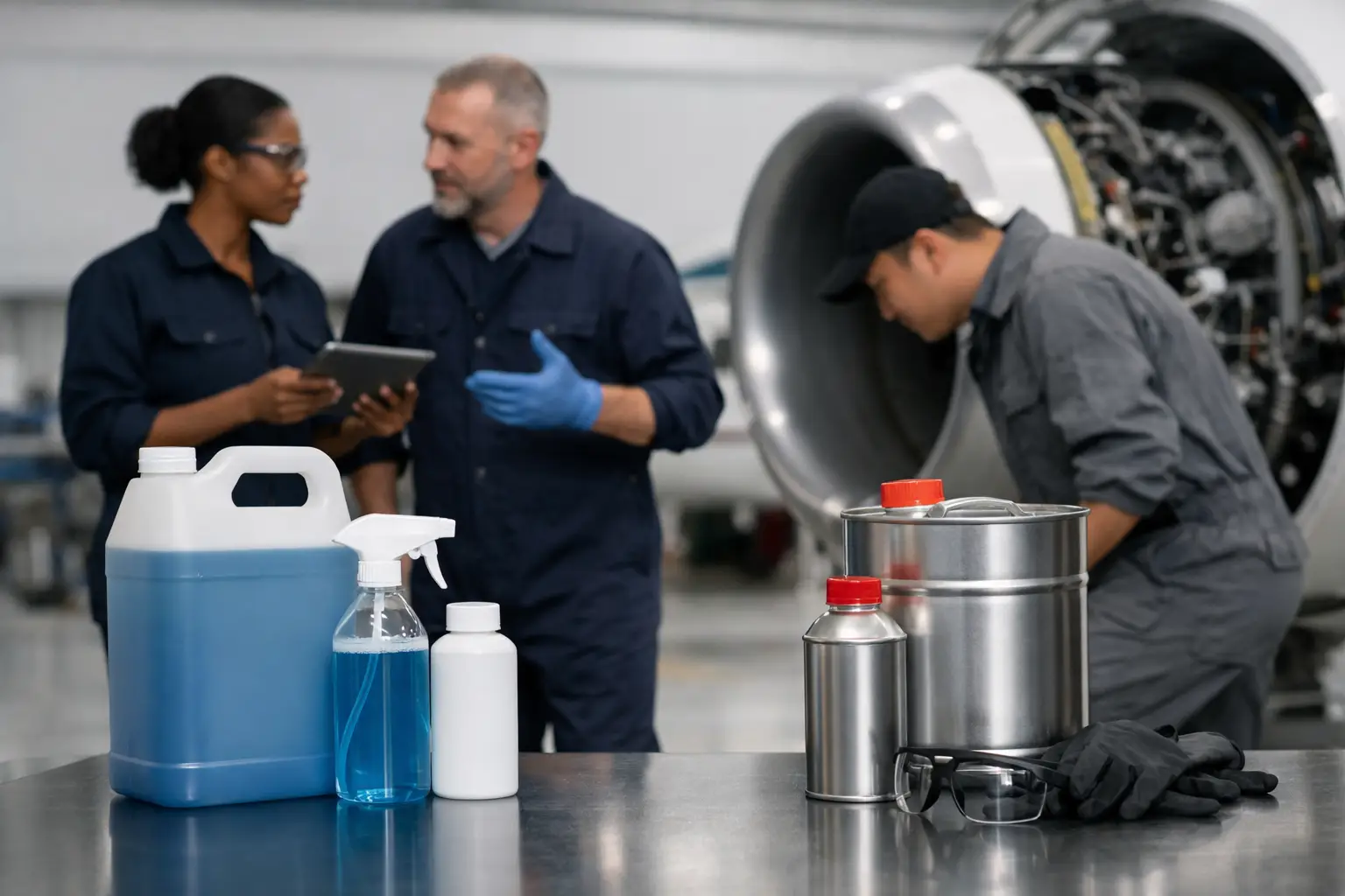 Aerospace Degreasers Versus Solvent Cleaners