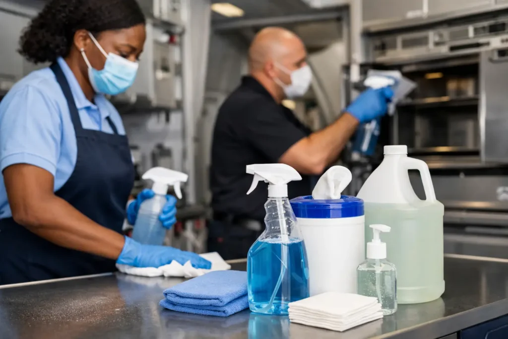 Aircraft Galley Sanitation Products That Perform