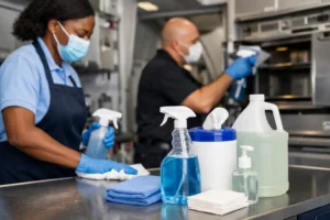 Aircraft Galley Sanitation Products That Perform