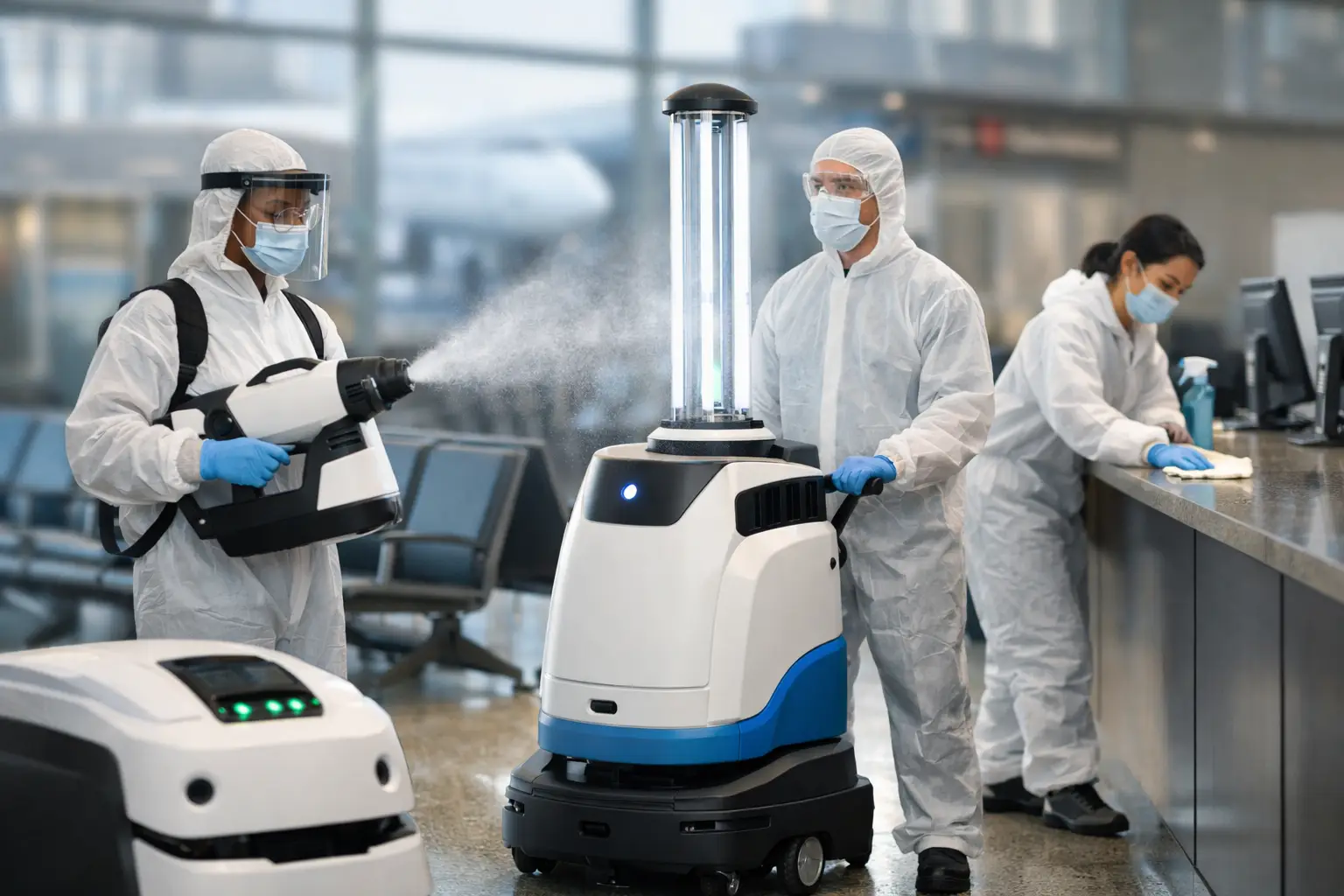 Airport Disinfection Program Case Study Results