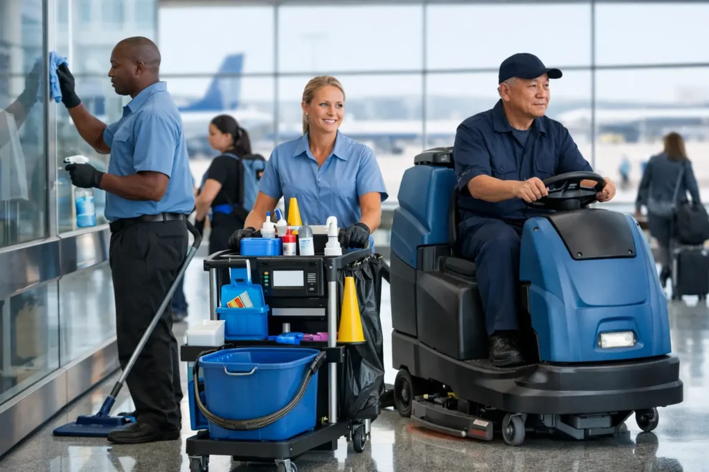 Airport Terminal Cleaning Program Example