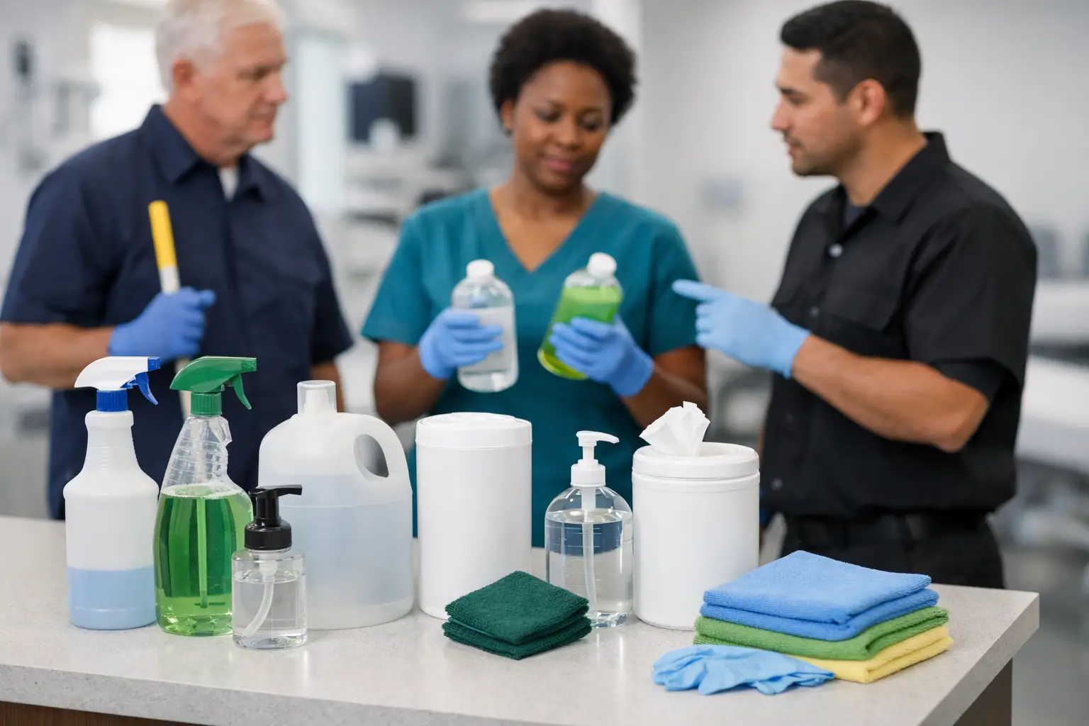 Medical Cleaning Products Comparison for Facilities