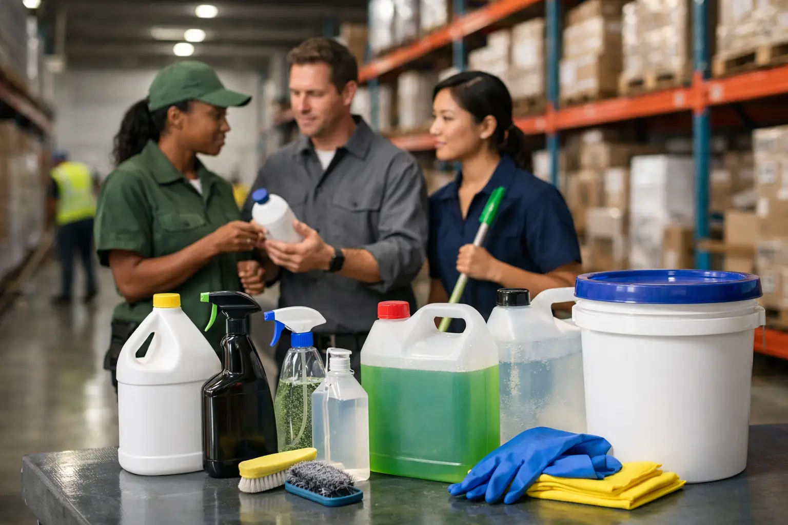 Warehouse Cleaning Chemical Selection Guide