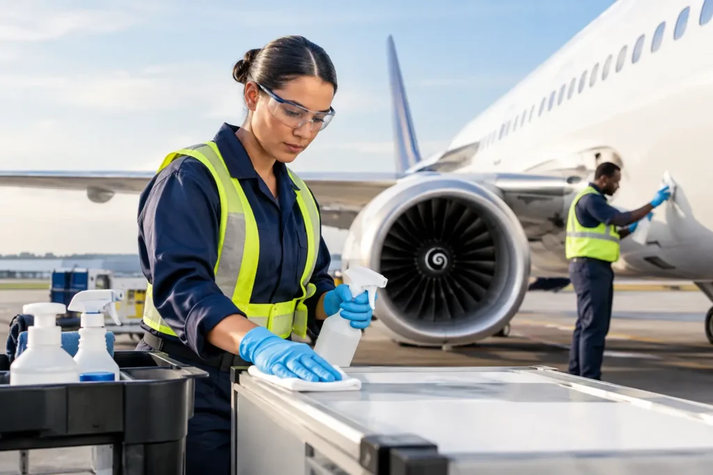Aviation Sanitation That Keeps Operations Moving