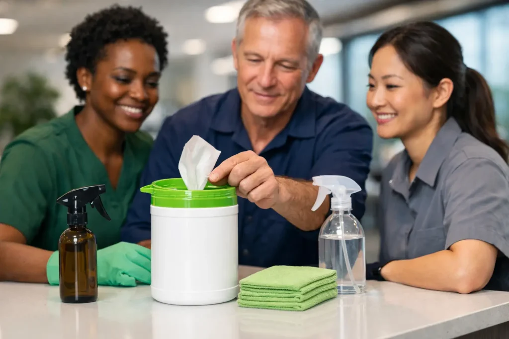 Eco Friendly Disinfectant Wipes Review for Facilities