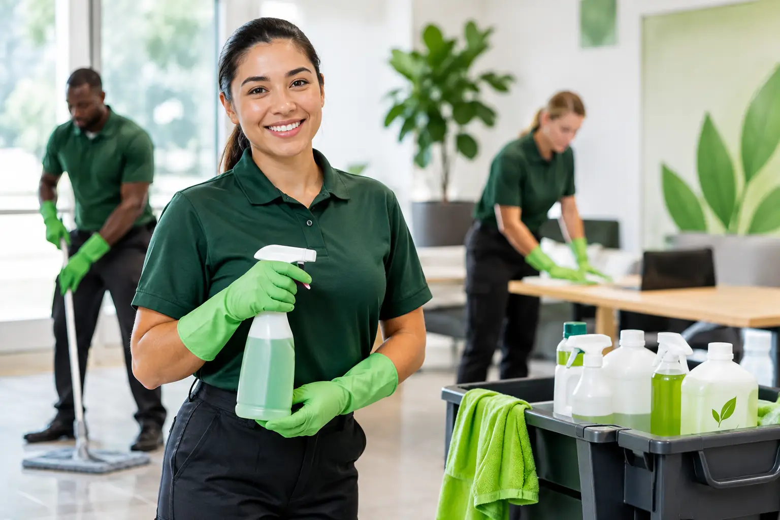 The Future of Green Disinfectants in Facilities