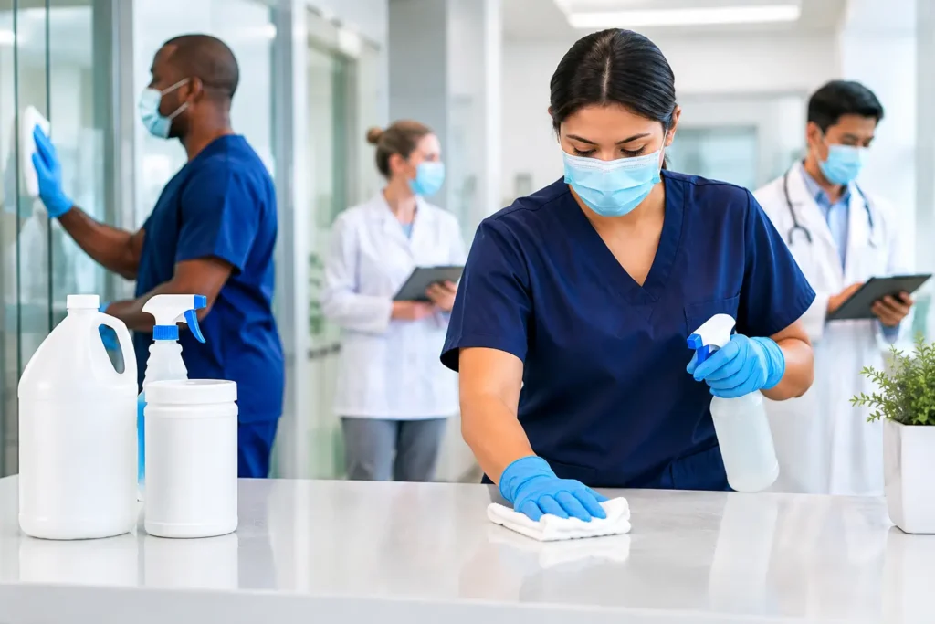 Are Disinfectants Safe in High-Compliance Facilities?