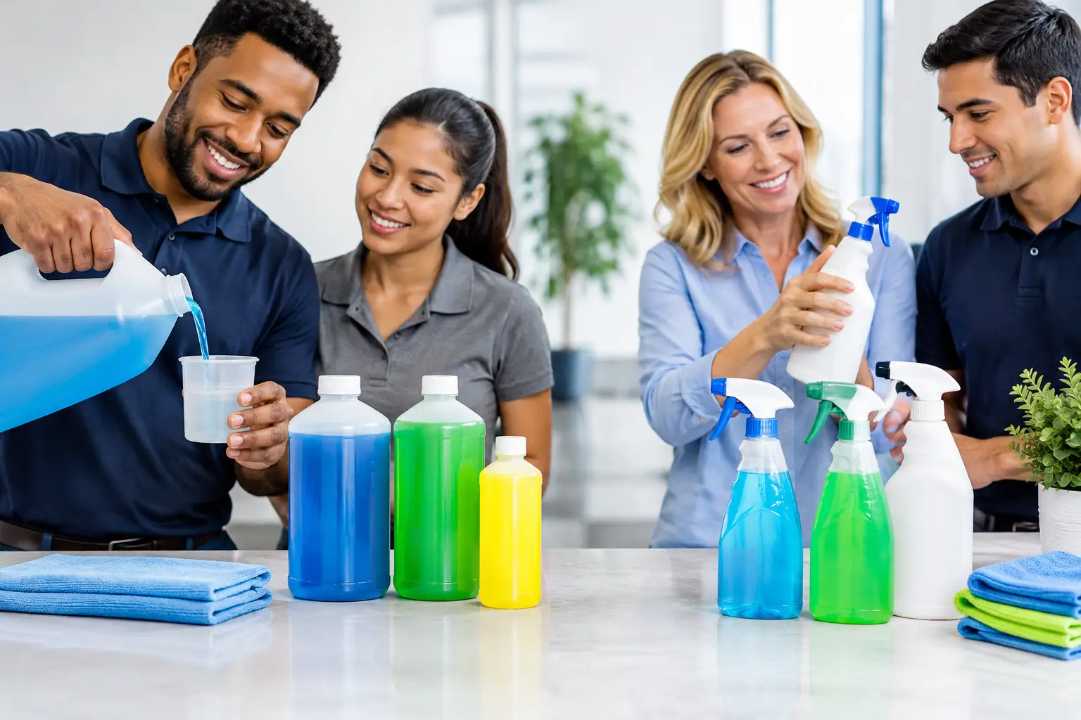Concentrated Versus Ready-to-Use Cleaners
