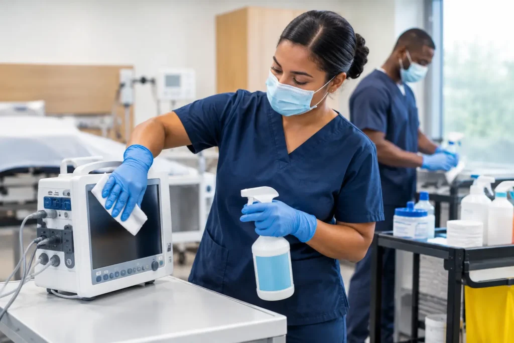How to Disinfect Medical Equipment Safely