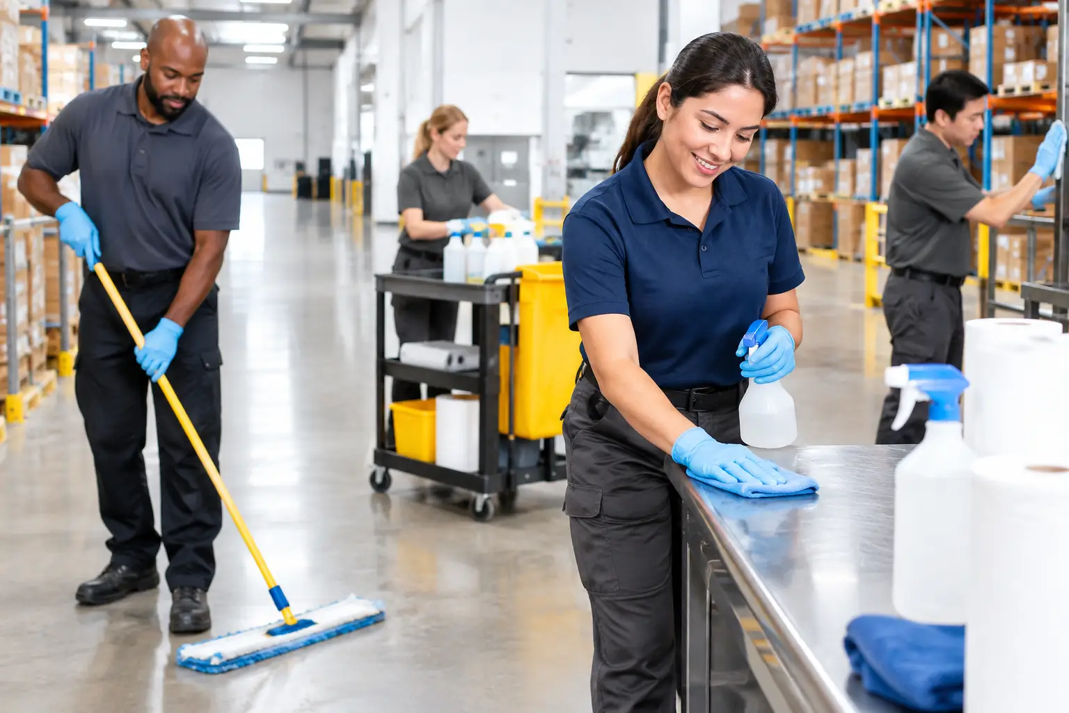 Warehouse Sanitation Essentials That Stand Up
